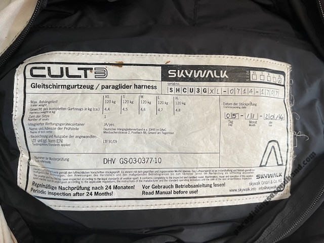 Skywalk CULT 3, XL, 2014