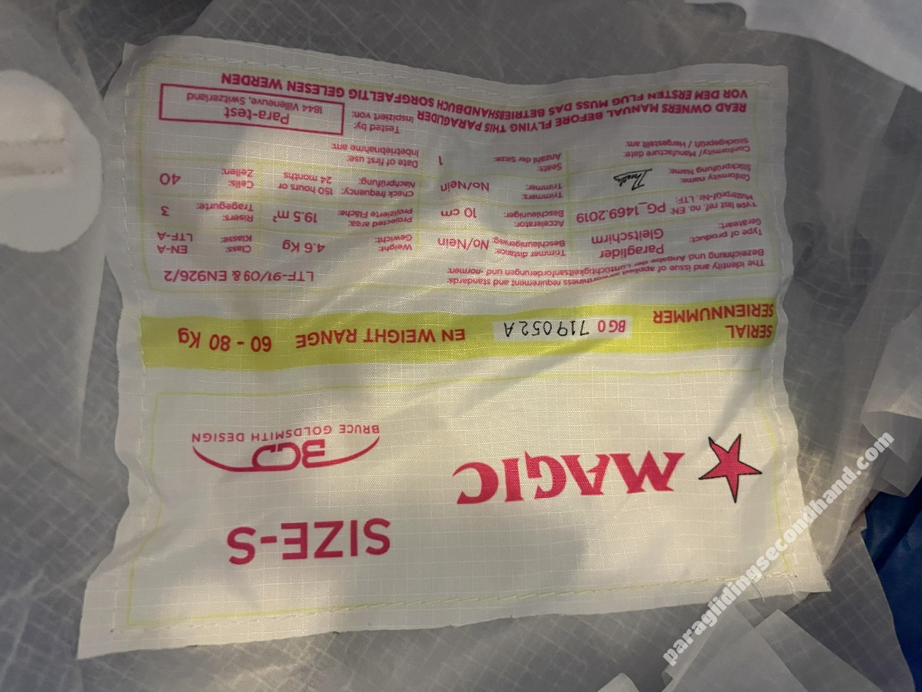 BGD Magic, 20, 2019, (60-80kg), 40h