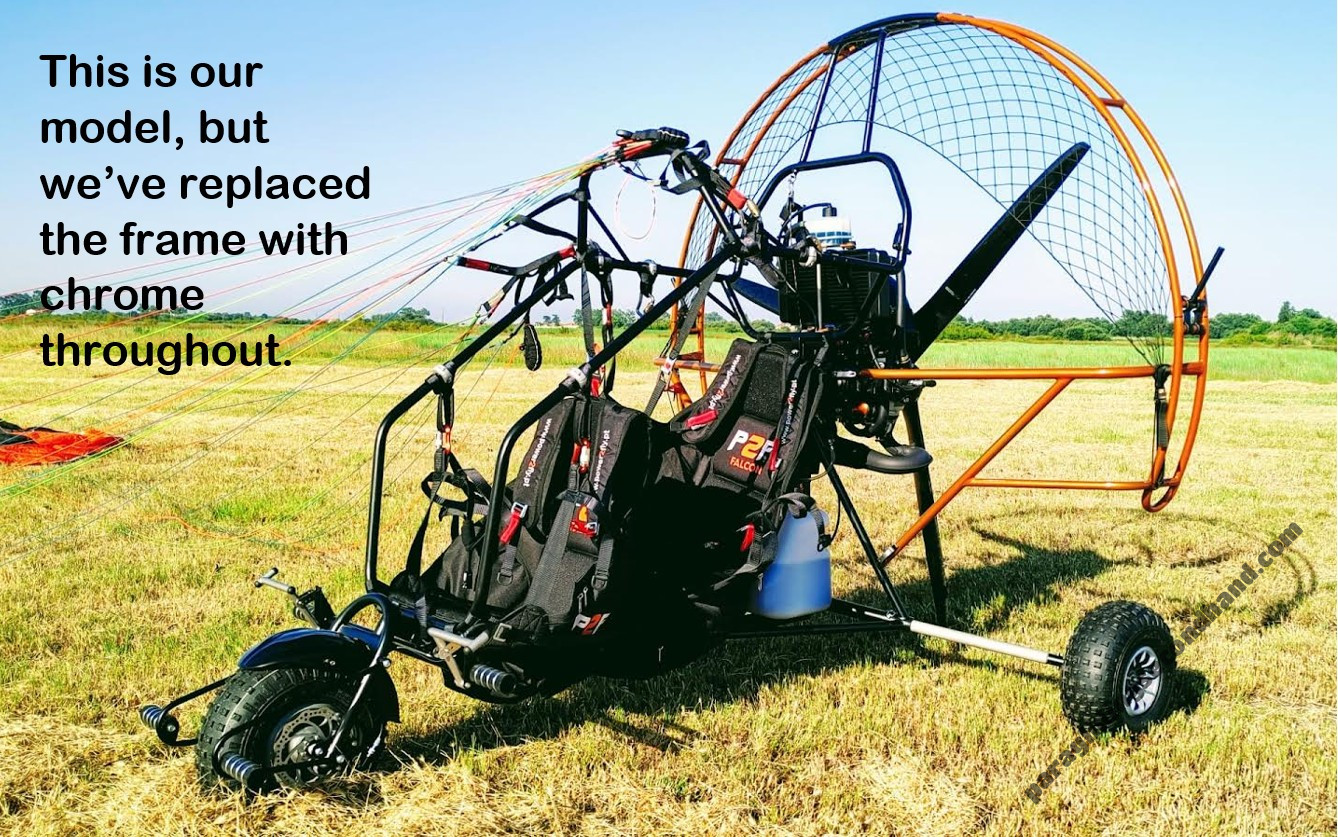 Paraglider Fenix Light Tandem Trike, Trike, 2023, (0-170kg), 4h