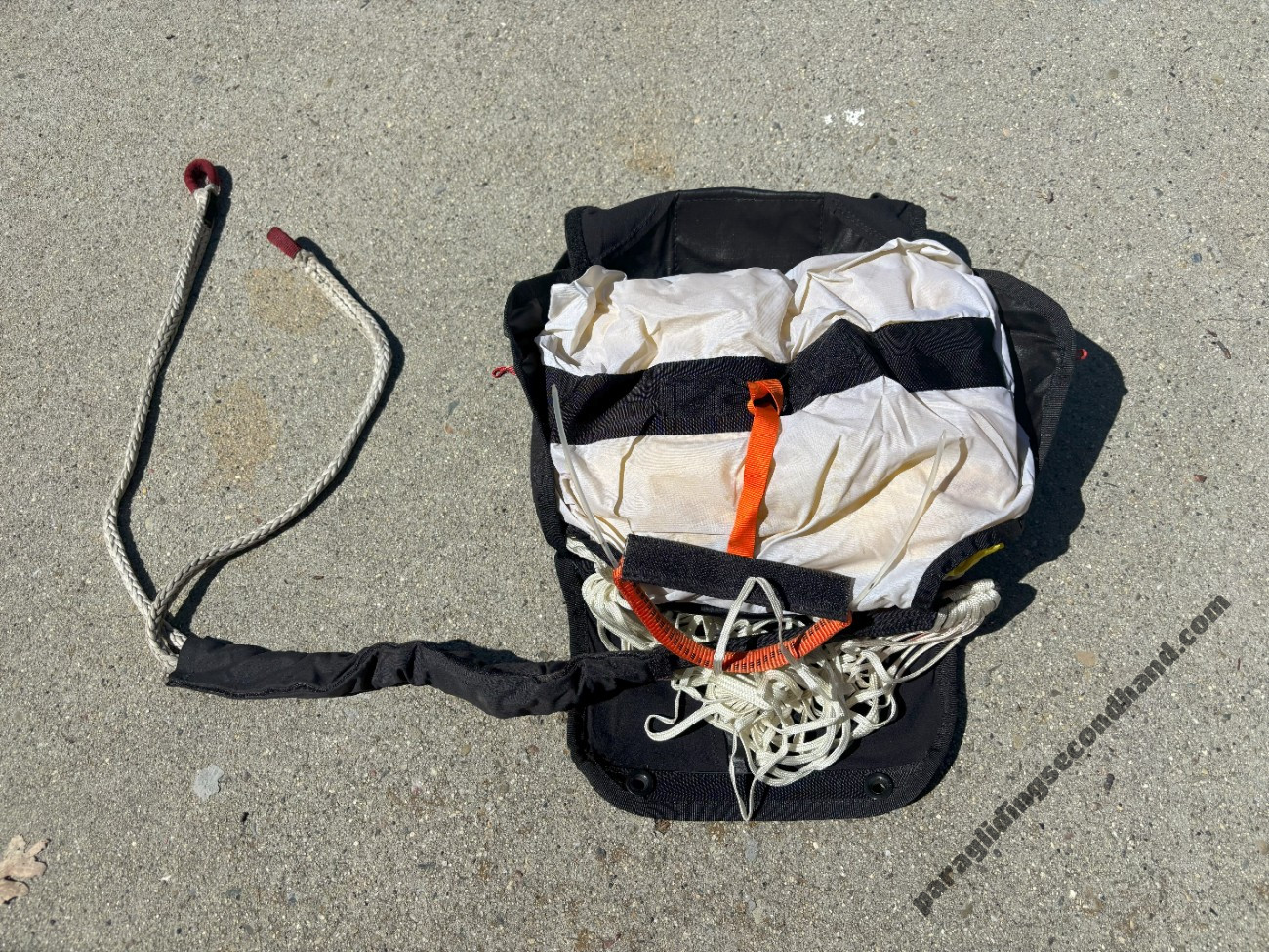 2 X Reserve Parachutes and one Neo Tube Container. California USA.