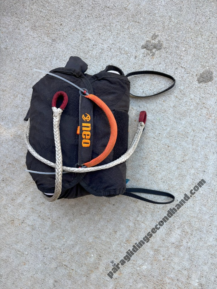2 X Reserve Parachutes and one Neo Tube Container. California USA.