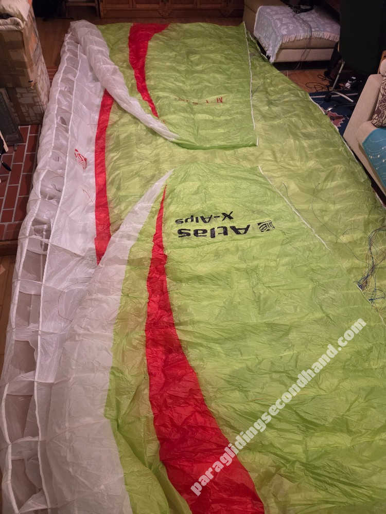 GIN Gliders Atlas X-Alps, S, 2015, (80-100kg), 45h