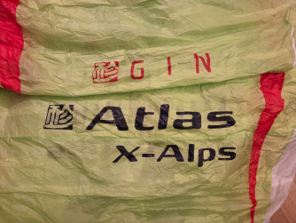 GIN Gliders Atlas X-Alps, S, 2015, (80-100kg), 45h