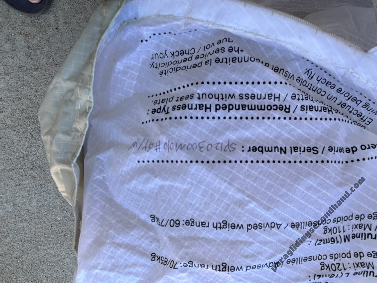 Little Cloud Spiruline, M, 2013, (65-75kg), 25h