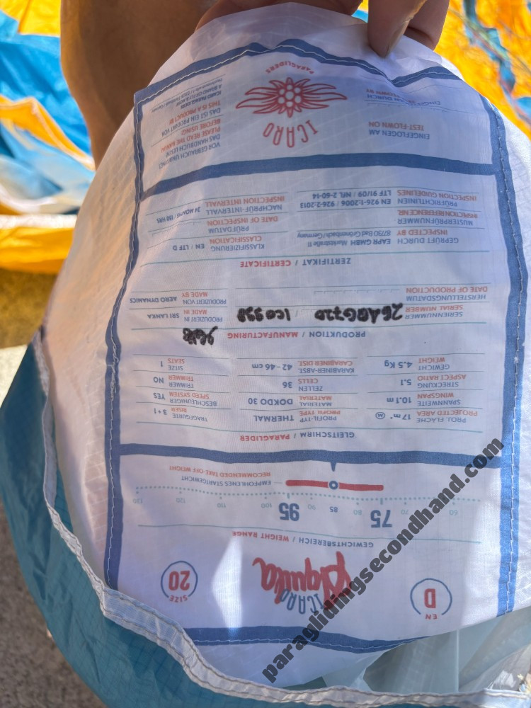 Icaro Aquila, 20, 2018, (75-95kg), 45h