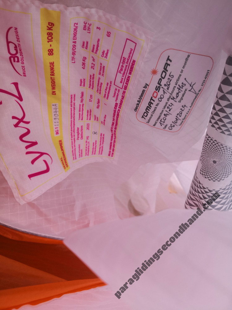 BGD Lynx 2, ML, 2023, (88-108kg), 110h