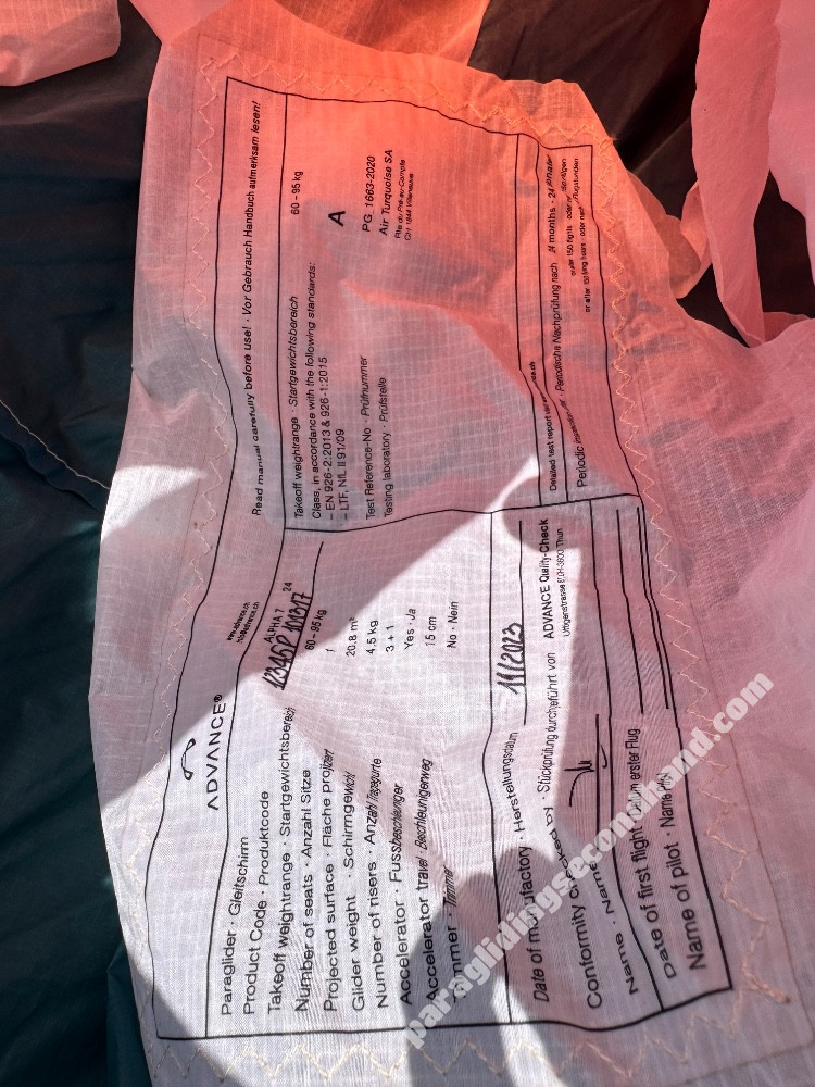 Advance Alpha 7, 24, 2023, (60-95kg), 50h