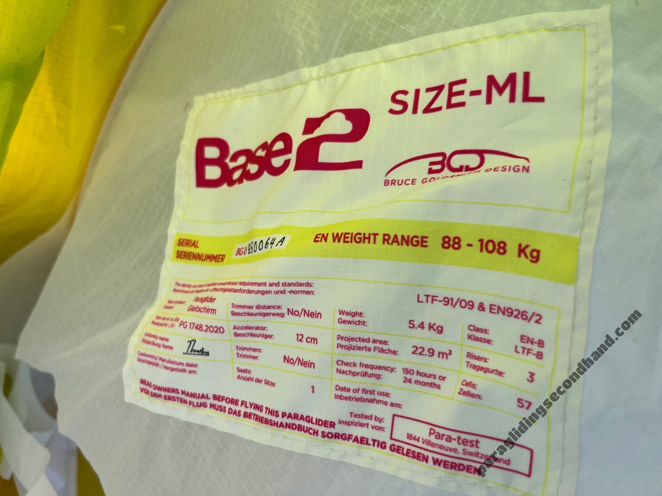 BGD Base 2, ML, 2022, (88-108kg), 100h