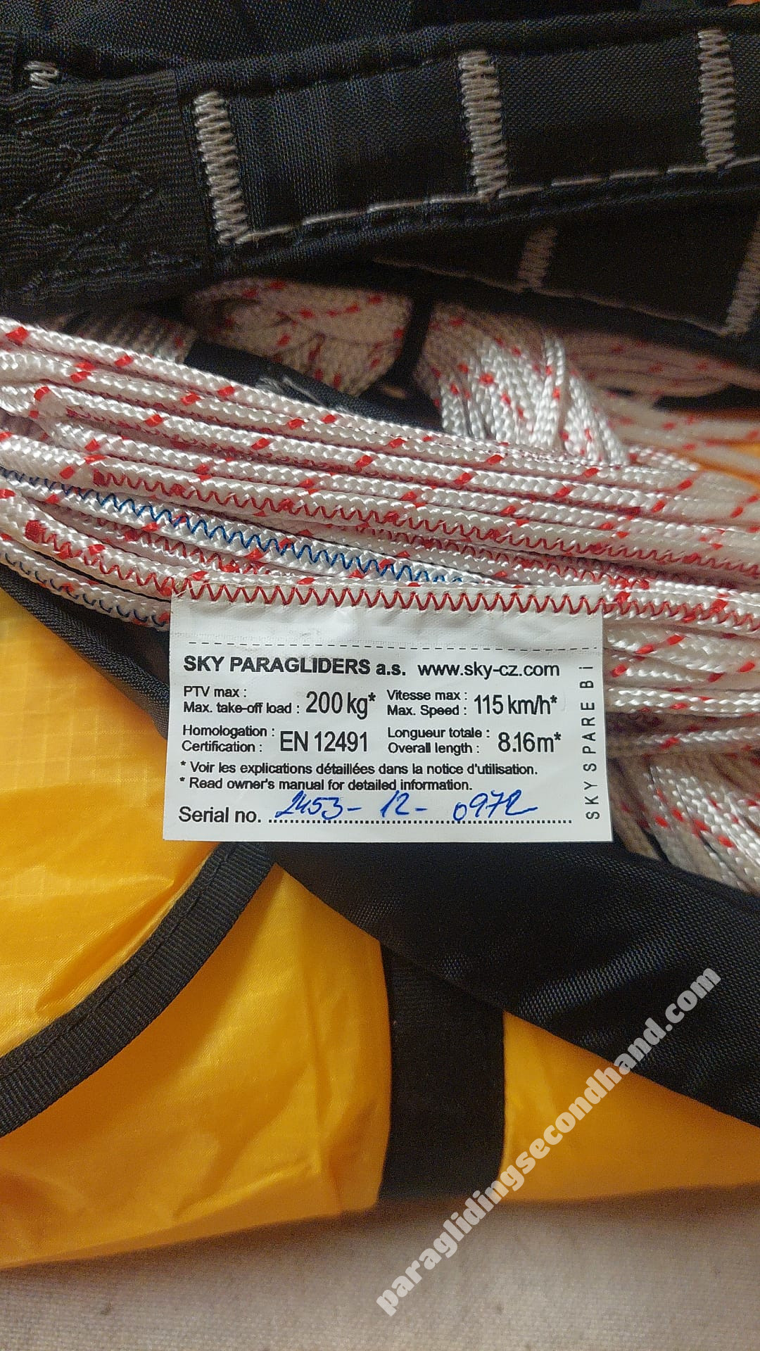 Sky paragliders  Spare Bi