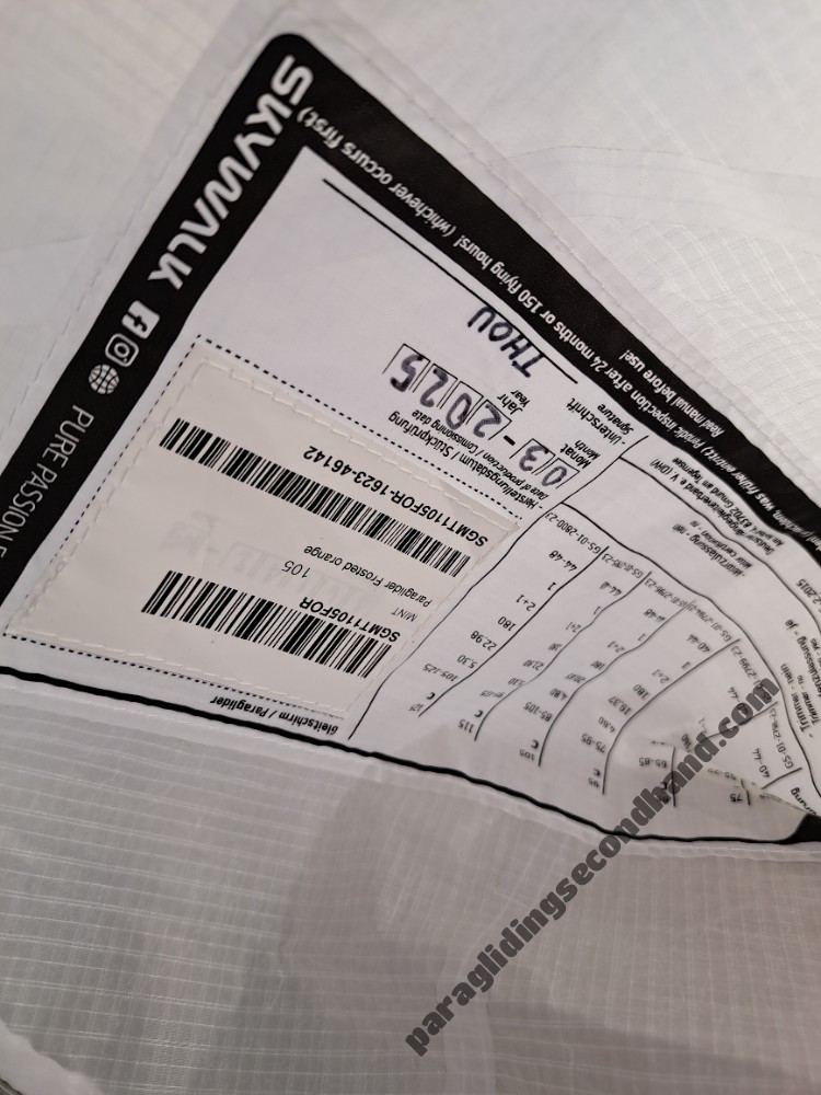 Skywalk Mint, 105, 2025, (95-105kg), 70h