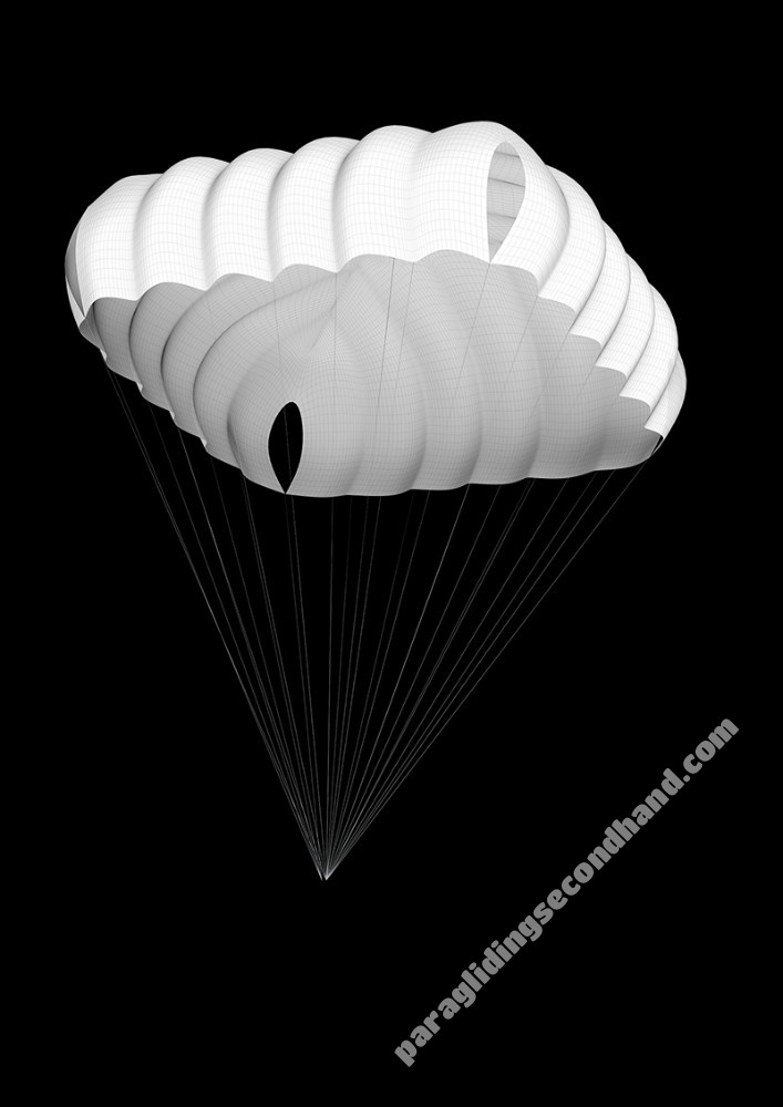 Paracaidas ligero de 90-100kg