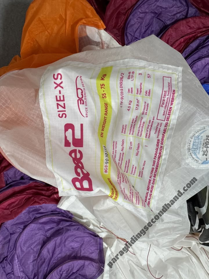 BGD Base 2, XS, 2023, (55-75kg), 8h