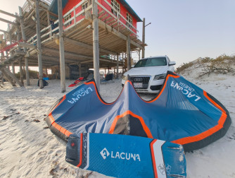 Learning ppg & Kitesurfing with same team of Iko , APPI Power instructors