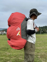 paragliding fast pack bag(solo and tandem) and concertina