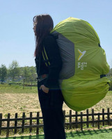paragliding fast pack bag(solo and tandem) and concertina