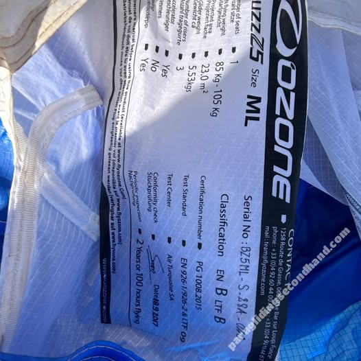 Ozone Buzz Z5, ML, 2017, (85-105kg), 55h