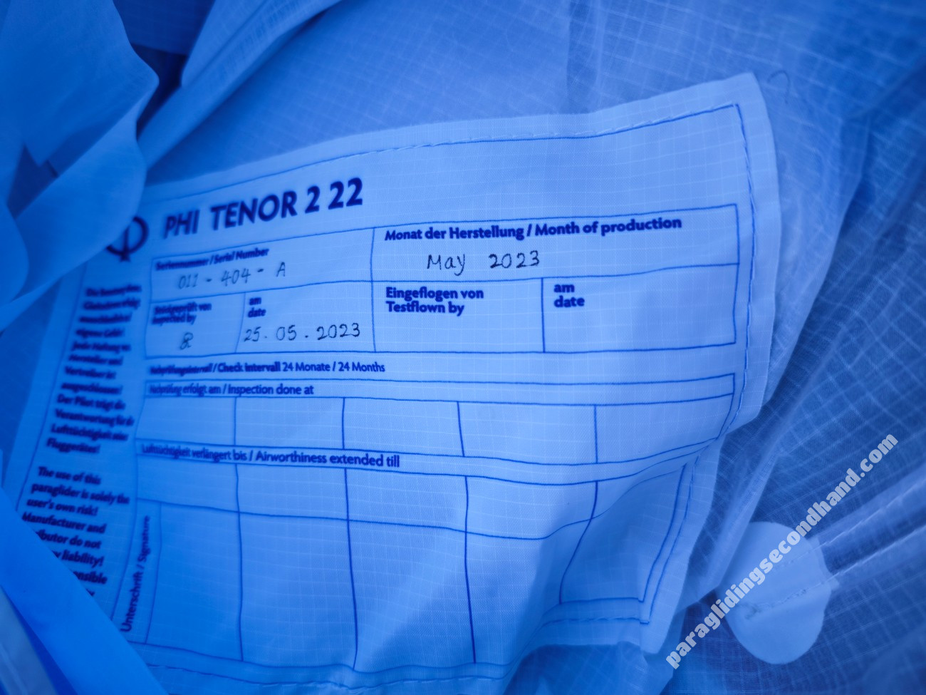 Phi Tenor 2, 22, 2023, (83-103kg), 22h