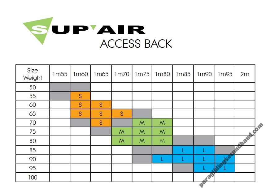 Supair Access Back, M