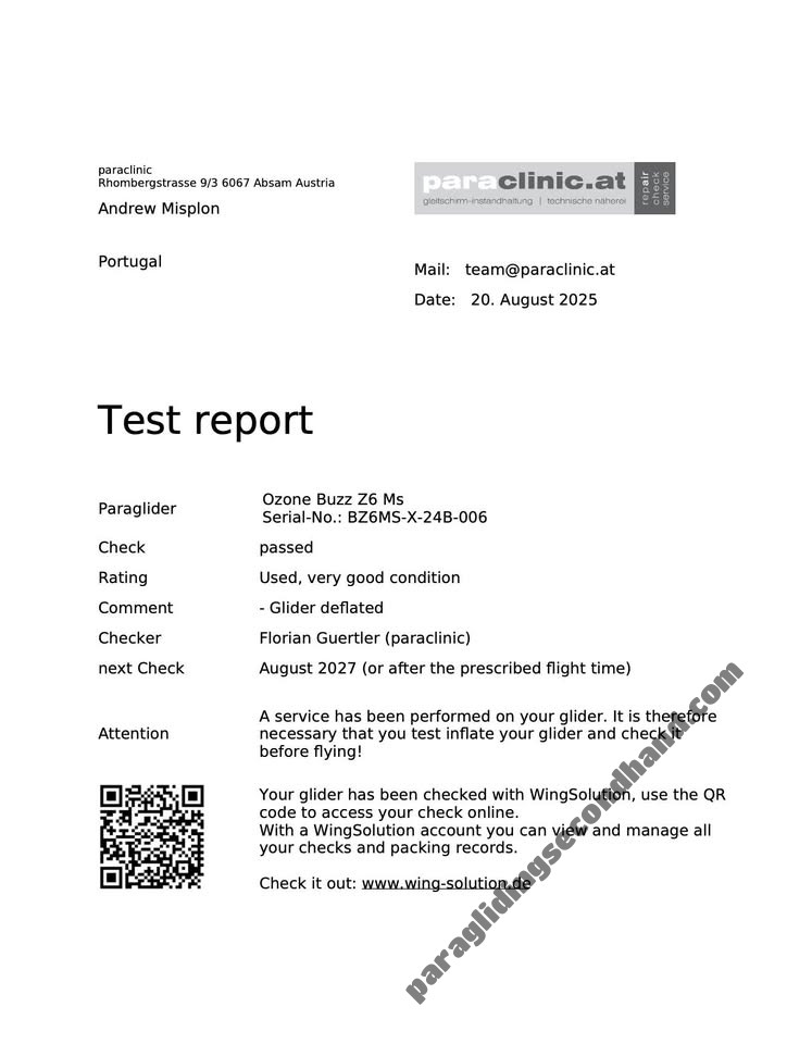 Ozone Buzz Z6, MS, 2022, (75-95kg), 41h - 图片 7