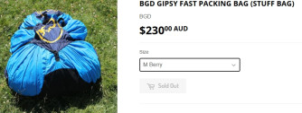 BGD Gypsy Stuff Bag (M)