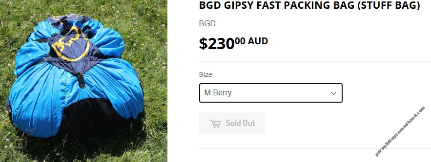 BGD Gypsy Stuff Bag (M)