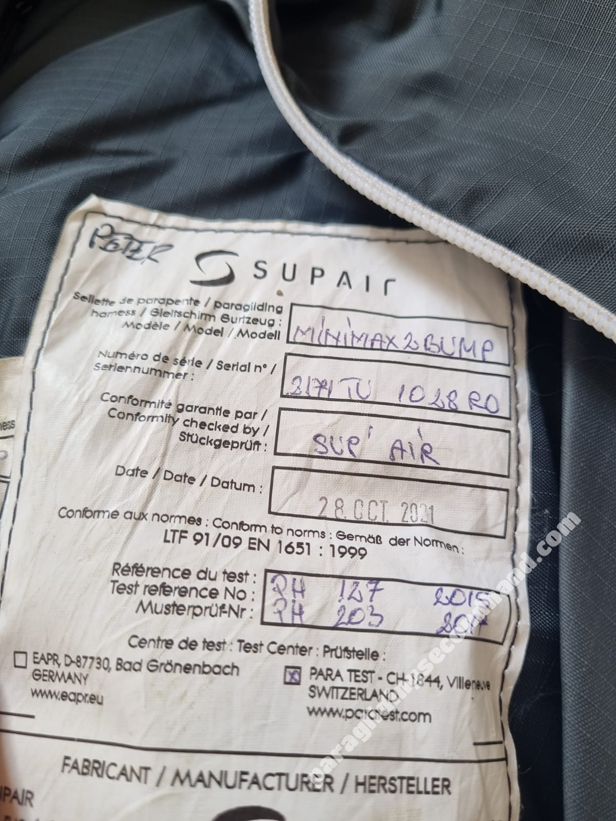 Supair Minimax 2 Bump, XXL