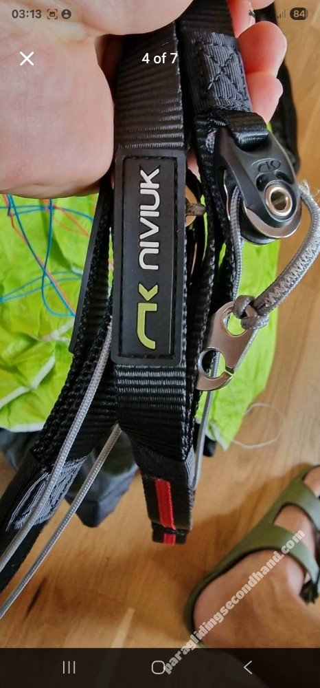 Niviuk Hook 5, 24, 2022, (70-92kg), 20h