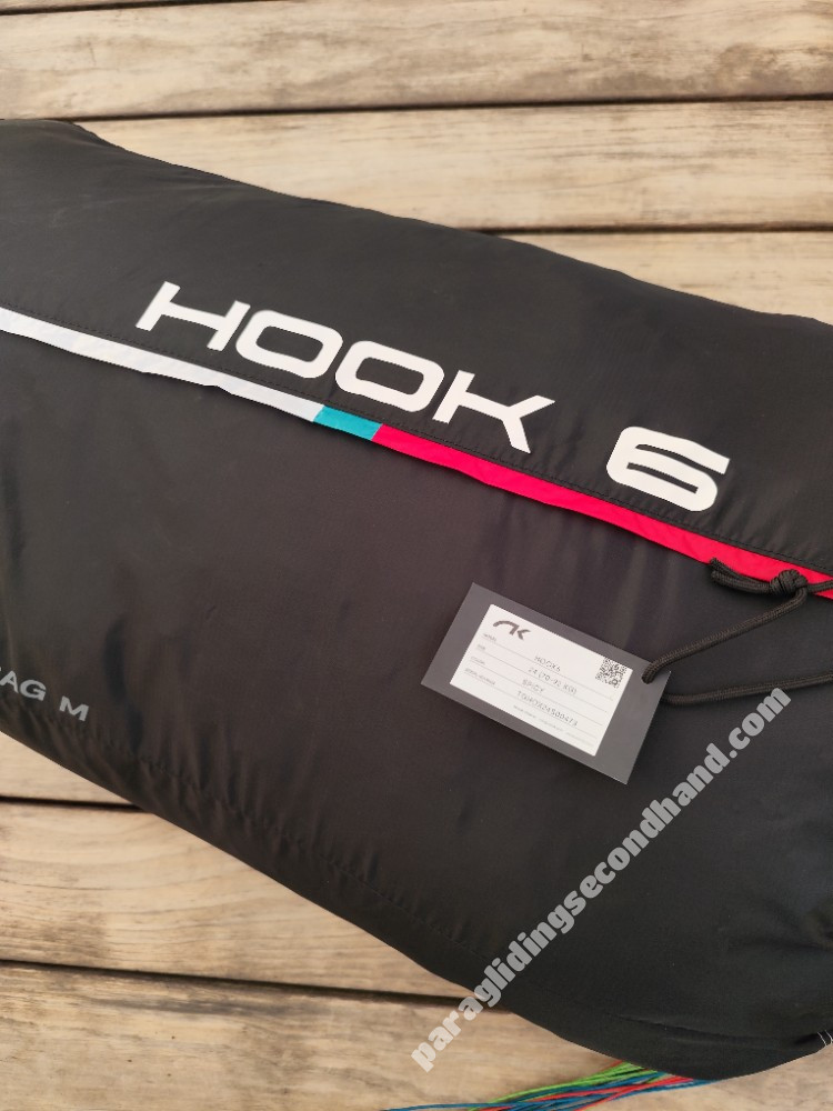 Niviuk Hook 6, 24, 2024, (70-92kg), 100h