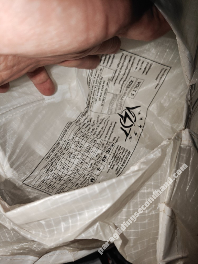 Air Design Volt 5, M, 2024, (88-103kg), 40h