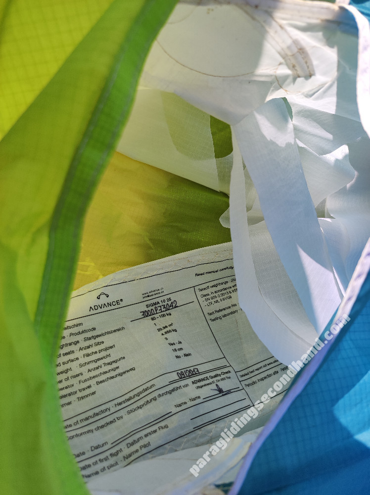 Advance Sigma 10, 25, 2017, (80-100kg), 200h