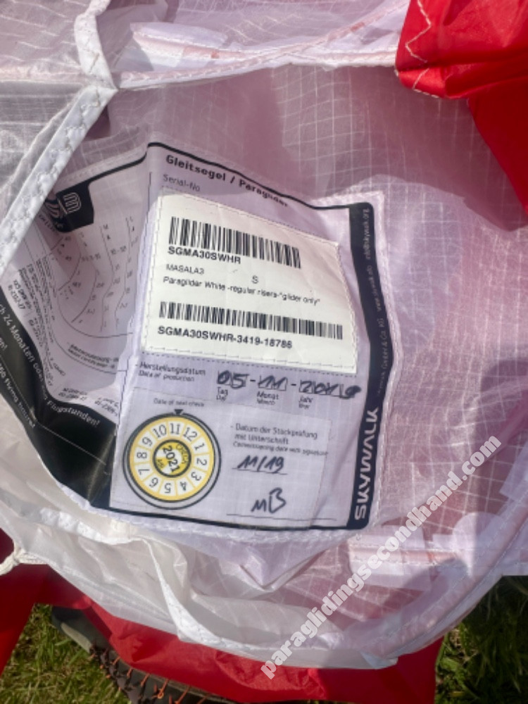 Skywalk Masala 3, S, 2019, (70-95kg), 100h