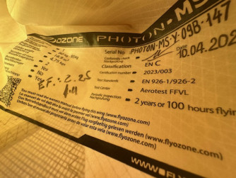 Ozone Photon, MS, 2023, (85-95kg), 100h