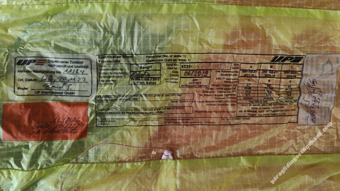 UP Kangri, L, 2019, (90-115kg), 120h