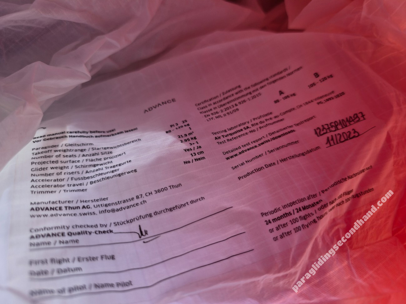 Advance Pi3, 25, 2023, (80-120kg), 1h