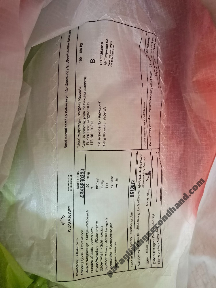 Advance Bibeta, 38, 2017, (100-180kg), 15h