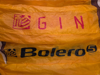 GIN Gliders Bolero 5, XXS, 2016, (55-75kg), 35h