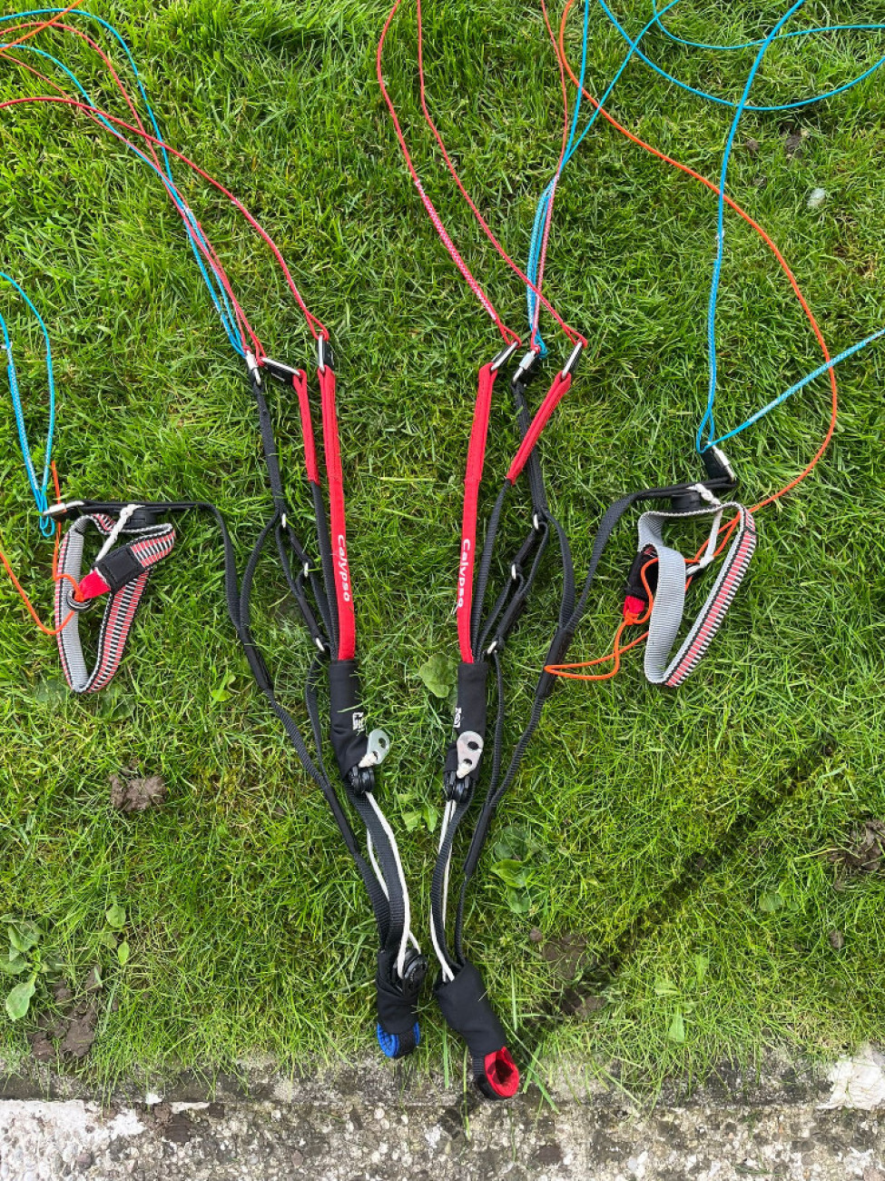 Complete Paragliding Set, 12/2021 – GIN Calypso S + Verso 3 (M) + Yeti UL