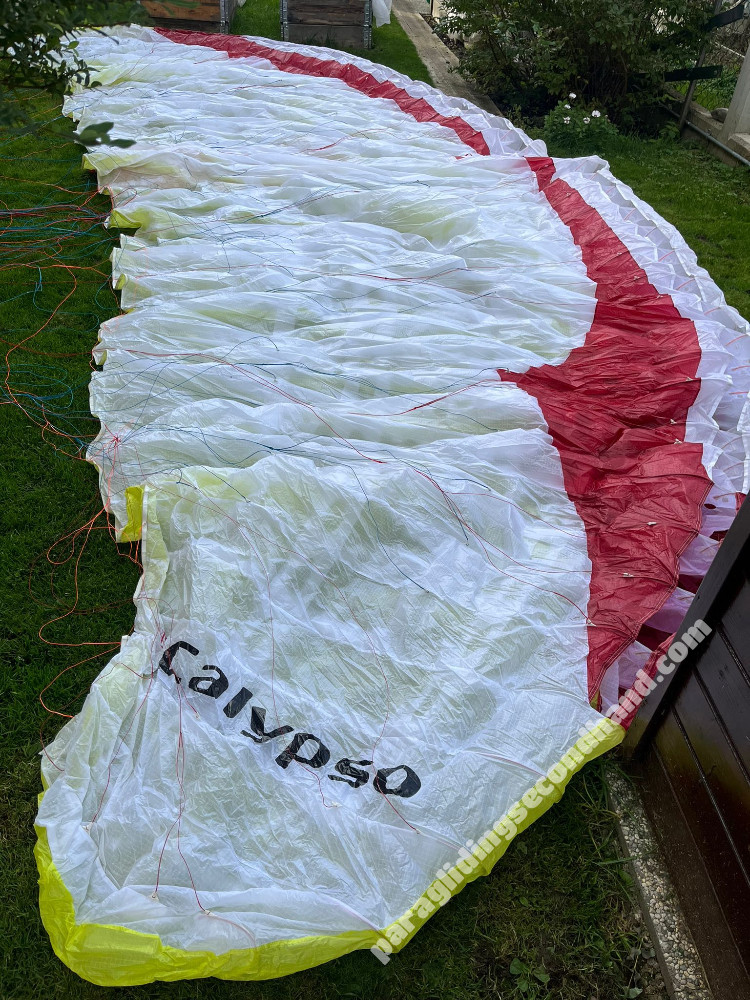 Complete Paragliding Set, 12/2021 – GIN Calypso S + Verso 3 (M) + Yeti UL