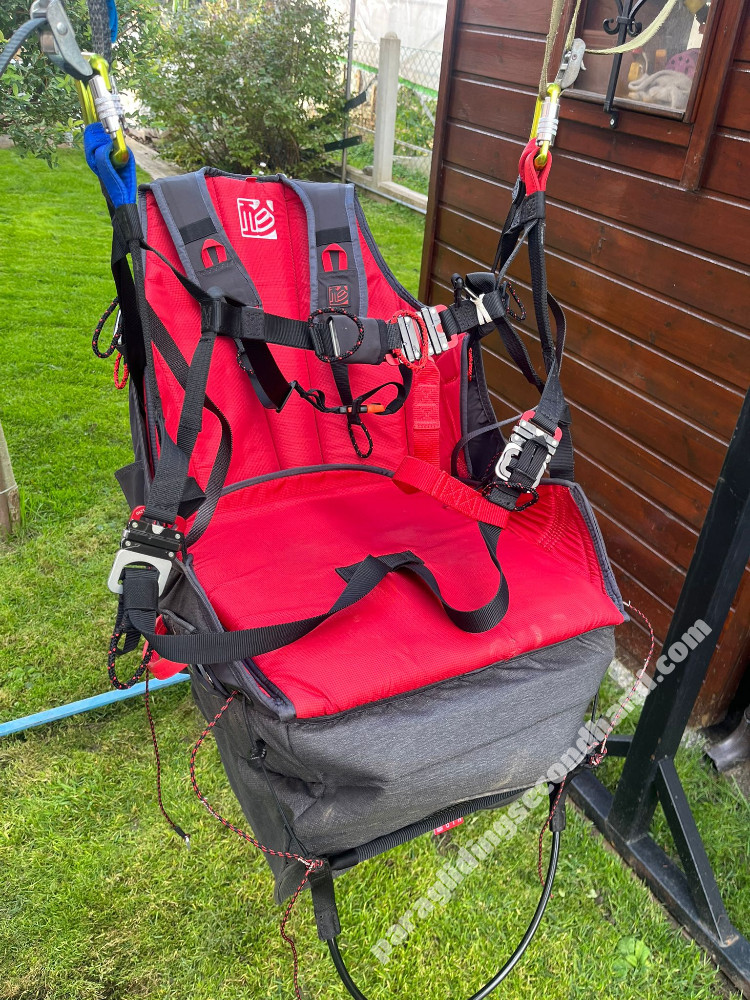 Complete Paragliding Set, 12/2021 – GIN Calypso S + Verso 3 (M) + Yeti UL