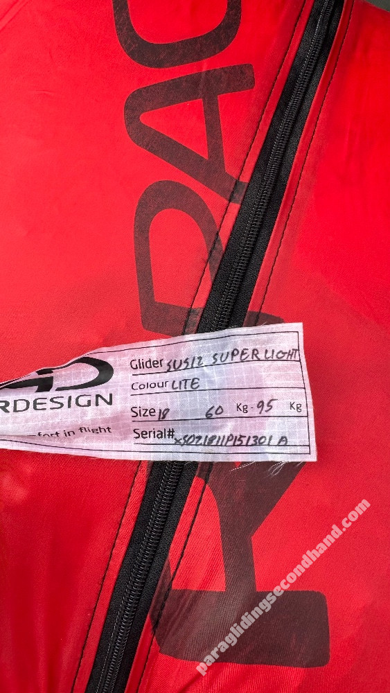 Air Design Susi, 18, 2015, (50-80kg), 80h