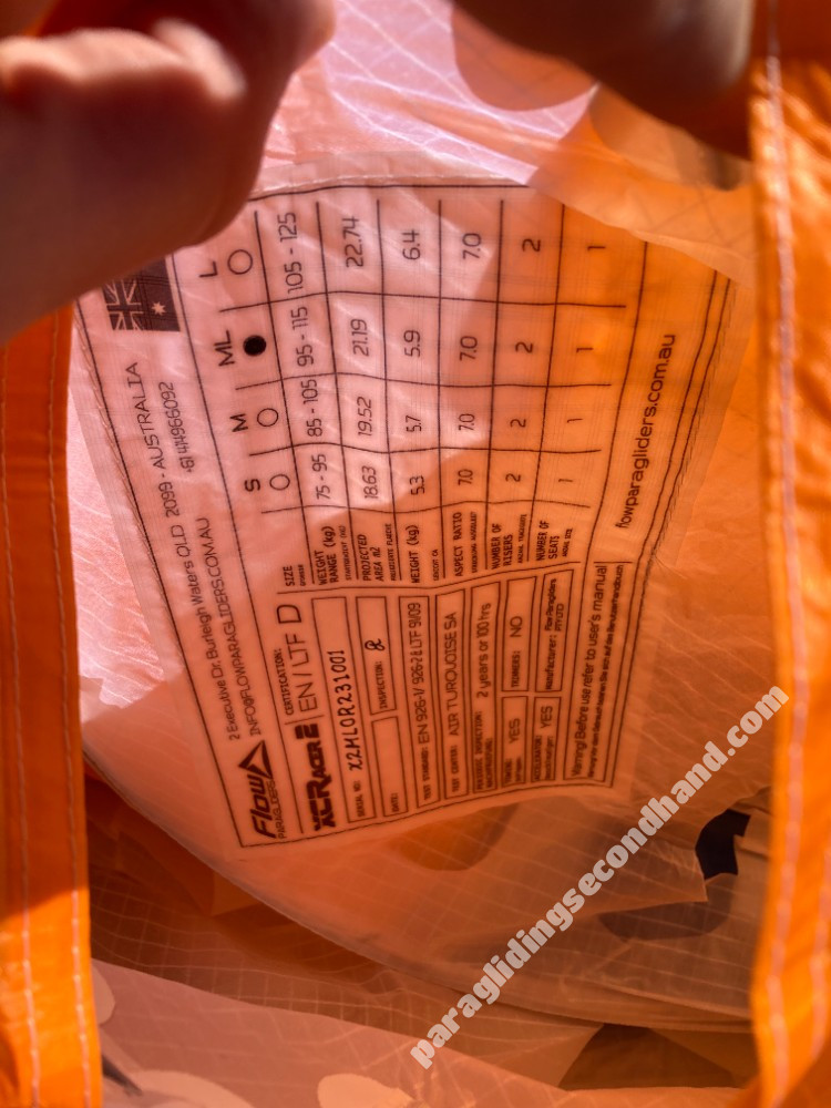 Flow XCRacer 2, ML, 2024, (100-115kg), 80h