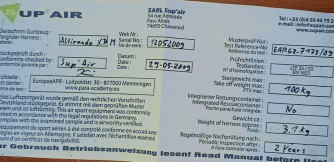 Supair Altirando XP, M, 2009