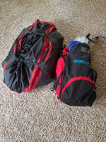 Paramotor Adventure Primus 185 monster dual start with flex-one glider, 28m, right-hand throttle