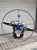 HE Paramotores MVL with Evo Aviation Rebel 2 RS demo