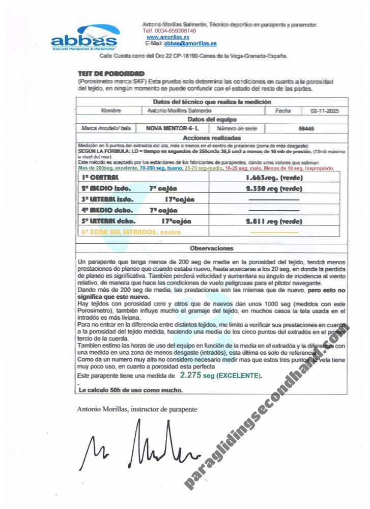 Nova Mentror 6 L, L, 2022, (100-130kg), 50h