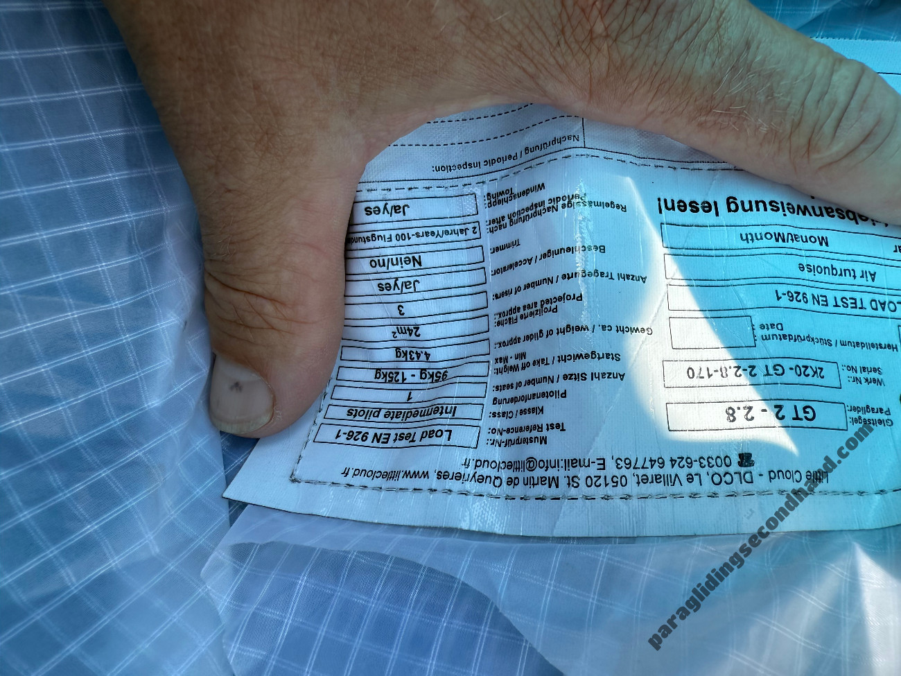 Little Cloud GT2 LT  - 2.8, 28, 2020, (95-125kg), 30h