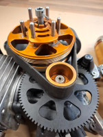 Paramotor engine Corsair Black Bull 33 HP