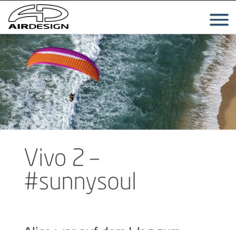 AirDesign Vivo 2 or Livi XXS