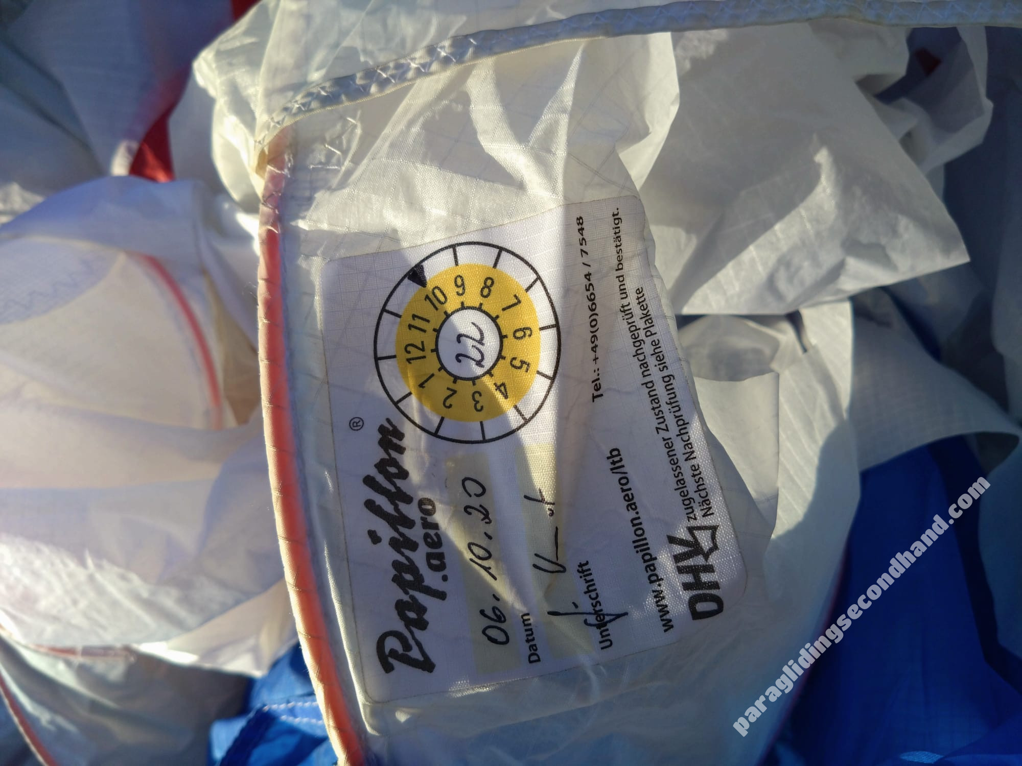 GIN Gliders Atlas X-Alps, S, 2020, (75-100kg), 40h