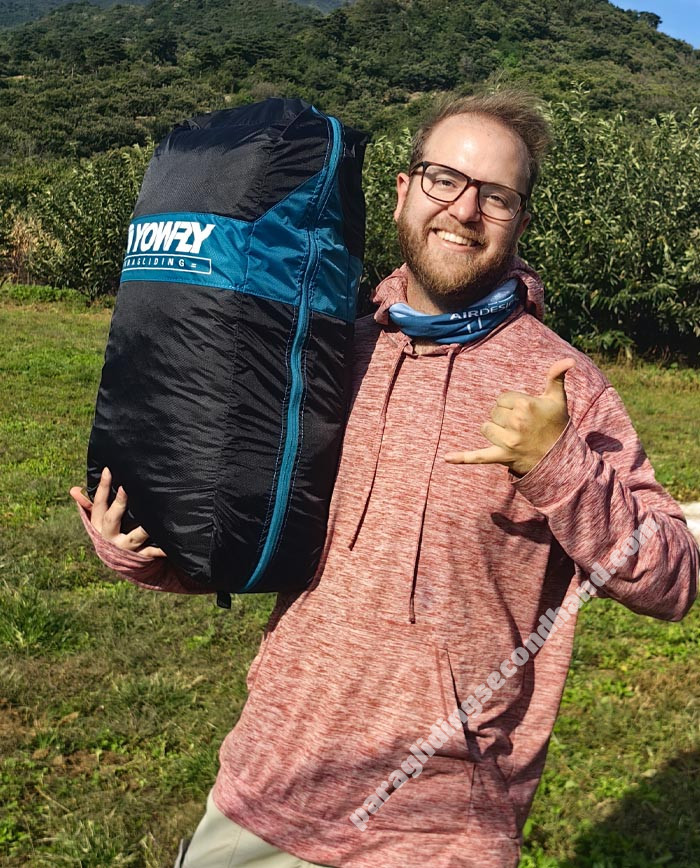 YOWFLY Paraglider Concertina Bag 280cm